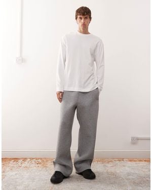 Weekday Wide Leg sweatpants - Gray
