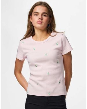 Pieces T-Shirt - Wit