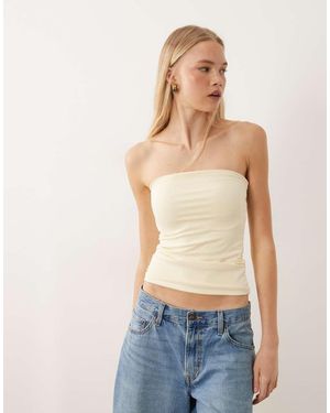 Cotton On Estelle Satin Lace Cami Top - Blue