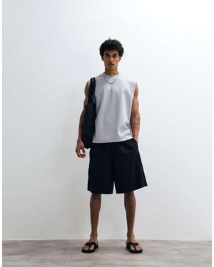 Weekday Pantaloncini Oversize - Blu