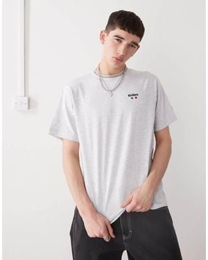 Kickers Oversized T-shirt With Graphic - White