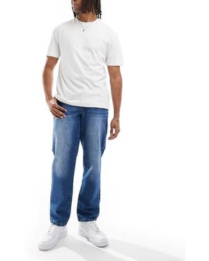 ASOS Jeans Dritti Lavaggio Medio - Blu