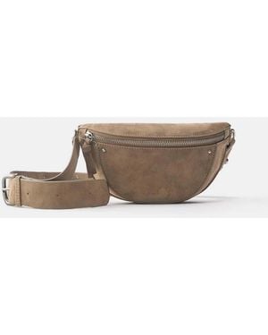 Pull&Bear Studded Bum Bag - White