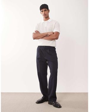 SELECTED Loose Trousers - White