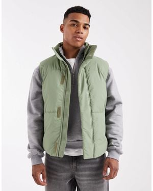 ASOS Puffer Gilet - Green