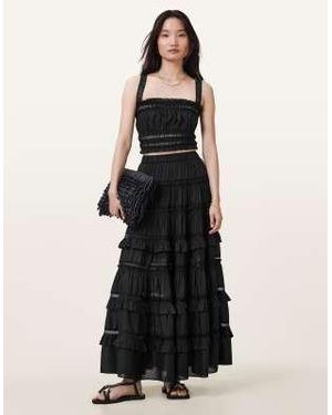 AllSaints – talia – rock - Schwarz
