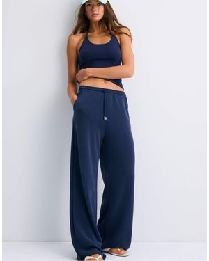 Stradivarius Soft-touch Palazzo Trousers - Green