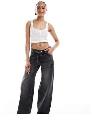 ONLY Gianna Barrel Jeans - Blue
