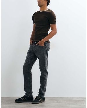 Only & Sons Vaqueros Slim Fit Loom En Lavado Gris Oscuro - Multicolor