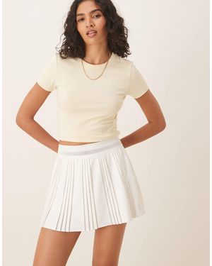 Nike Pleated Tennis Skirt - Natural