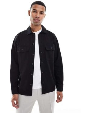 Jack & Jones Brushed Overshirt - Blue