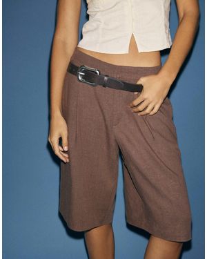 Pull&Bear Gürtel mit rechteckiger schnalle - Blau