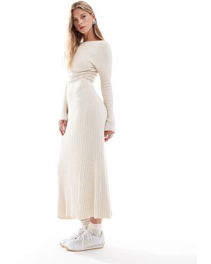 Cotton On Maxi Knit Dress - White