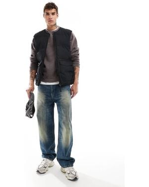 Threadbare Gilet - Nero