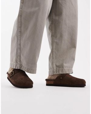 ASOS Mule Loafers - Gray