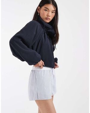 ASOS Pull On Bermuda Shorts - Blue