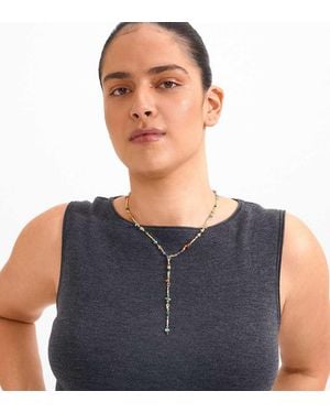 Pilgrim Ketting Met Goudlaag - Blauw