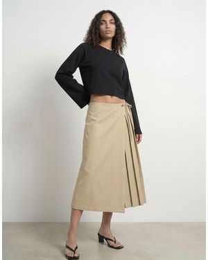 HYPEDROP Ocelle Top A Maniche Lunghe Con Girocollo - Multicolore