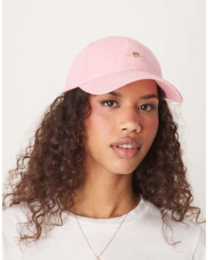 GANT Gorra De Béisbol Rosa Con Logo De Escudo De Sarga De Algodón De