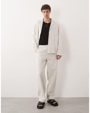 ARKET Pantaloni A Fondo Ampio - Neutro