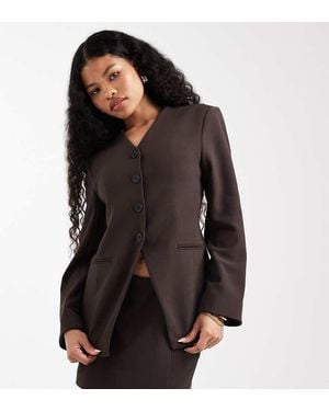 Only Petite Structured Blazer Co-ord - Black