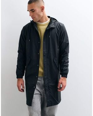 Rains 18140 Fishtail Parka - Blue