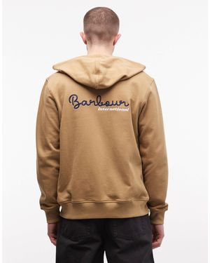 Barbour – regar – kapuzenjacke - Natur