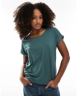 ONLY Soft Round Neck T-shirt - Blue