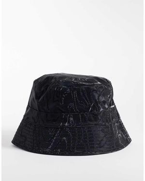 Rains 20010 Waterproof Printed Bucket Hat - Blue