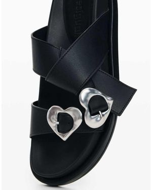 Desigual Heart - Negro