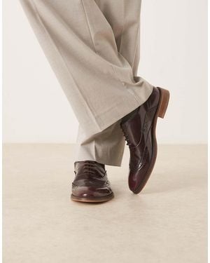 ASOS Brogue Shoes - Natural