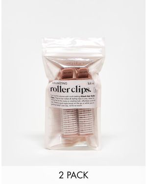 Kitsch Rollerclips Voor Volume, Set Van 2 - Wit