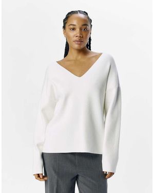Object Jersey De Punto De - Blanco