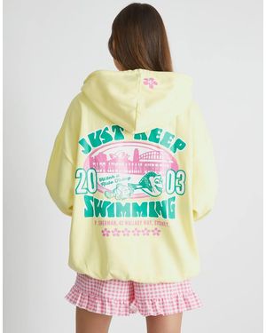 Skinnydip London London Disney Finding Nemo Just Keep Swimming Hoodie - Grey