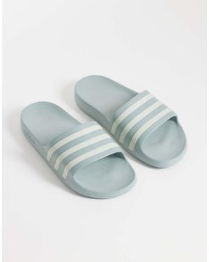 adidas Originals Adidas Training Adilette Aqua Sliders - Blue