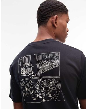 New Balance Runners Graphic T-shirt - Black