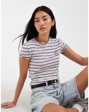Collusion Fitted Short Sleeve Tee - Grey