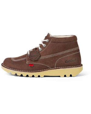 Kickers Kick Hi Boots - Brown