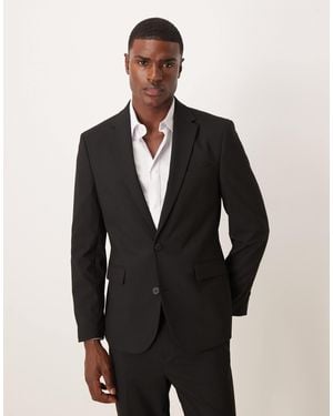 ASOS Slim Suit Jacket - Black
