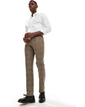 Shelby and Sons Shelby And Sons Tweed Slim Pants - Natural