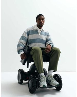 ASOS Asos Adaptive Relaxed Tapered Trousers - Green