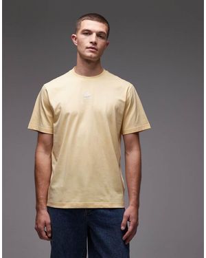 Lacoste T-Shirt Gialla Con Logo Piccolo - Giallo