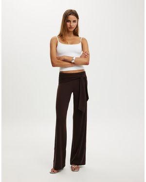 Cotton On Honey Tie Pant - White