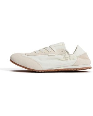 Vans – slp – leichte ballerina-sneaker - Weiß