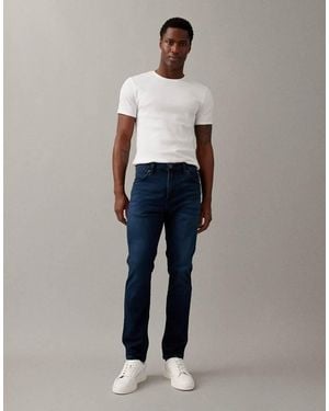 Wrangler Vaqueros Azules De Corte Tapered Slim Con Lavado Medio Larston De