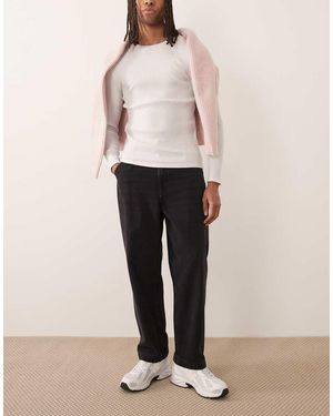 ASOS Vaqueros Tapered Holgados En De - Neutro