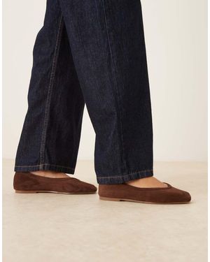 Raid Bailarinas Marrones De Antelina Maryana De - Azul