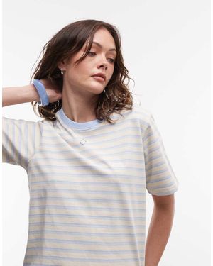 Noisy May Oversized Boxy Fit T-shirt - White
