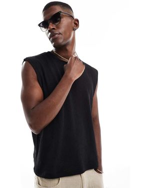 Jack & Jones Gebreid Hemd - Zwart