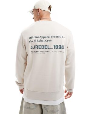 JJ Rebel Sweat ras - Blanc